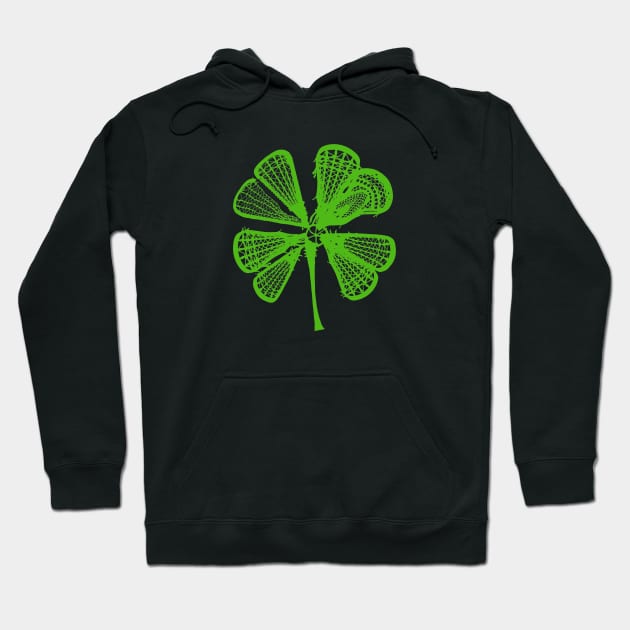 Four Lax Clover (Double Sided) Hoodie by TheArtofLax